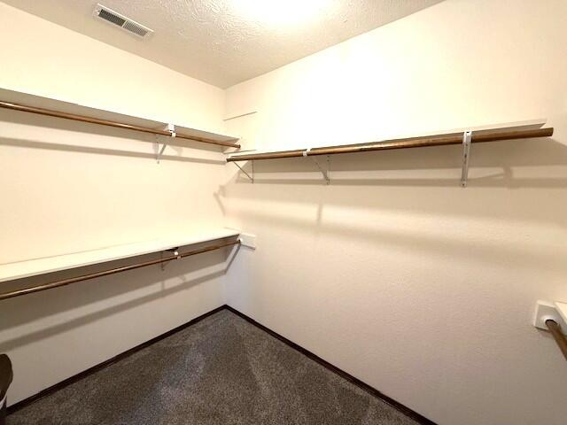 2604 Country Dr, Mountain Grove, MO 65711 - spacious closet with dark colored carpet
