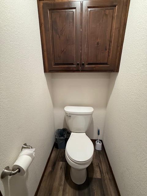 2604 Country Dr, Mountain Grove, MO 65711 - bathroom with wood finished floors and toilet