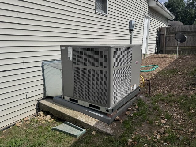 3517 Hackberry Ln, Joplin, MO 64801 - exterior view of a central AC unit and entry steps