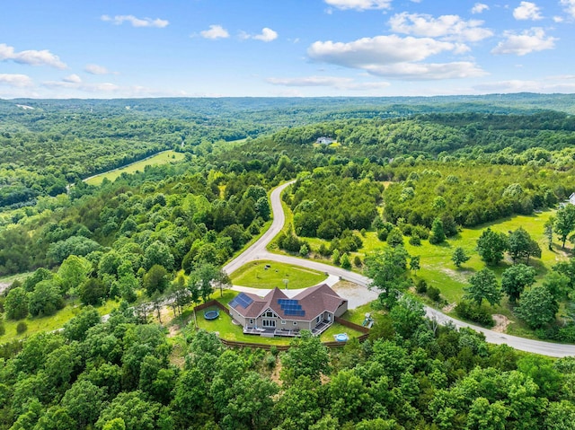 770 Mills Hollow Rd, Branson, MO 65616 - view from above of property featuring a forest