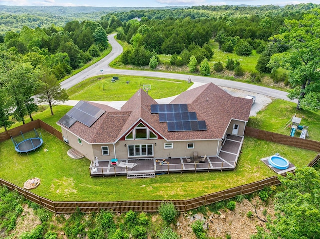 770 Mills Hollow Rd, Branson, MO 65616 - aerial view of property and surrounding area featuring a forest