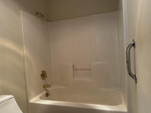 3454 W Countryside Dr, Springfield, MO 65807 - bathroom with shower / tub combination and toilet