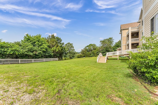 280 W Woodland Dr Unit Ld, Branson, MO 65616 - view of yard featuring a wooden deck