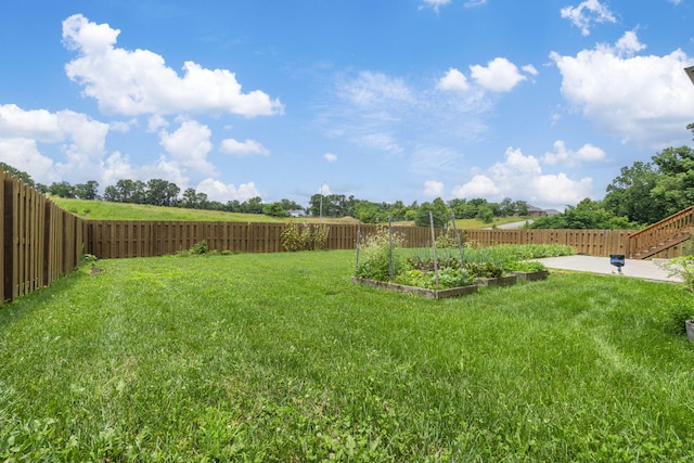 715 S Oak Terrace Dr, Nixa, MO 65714 - fenced backyard with a vegetable garden