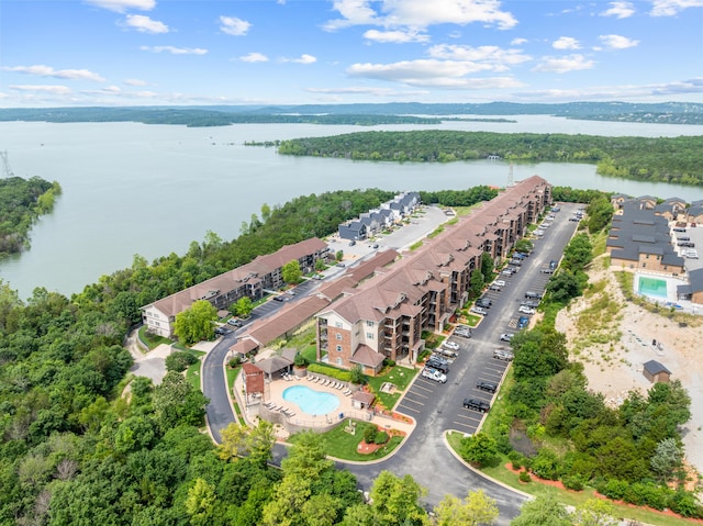 200 Majestic Dr Unit 1-303, Branson, MO 65616 - aerial view of a pool and a large body of water