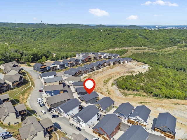34 Shellie Ln, Branson, MO 65616 - view of property location featuring a heavily wooded area and nearby suburban area