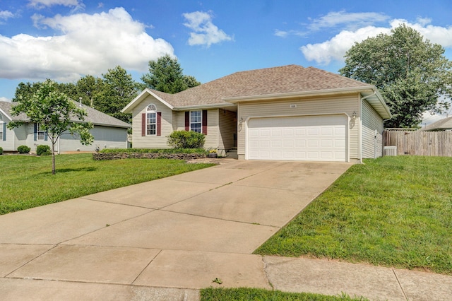 608 S Ashwood Ct, Nixa, MO 65714 - ranch-style house featuring a garage and driveway