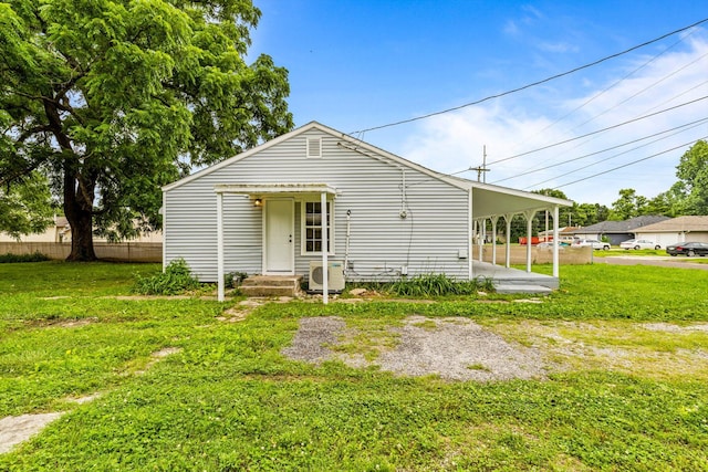 1024 N Fulbright Ave, Springfield, MO 65802 - view of front of property with an attached carport