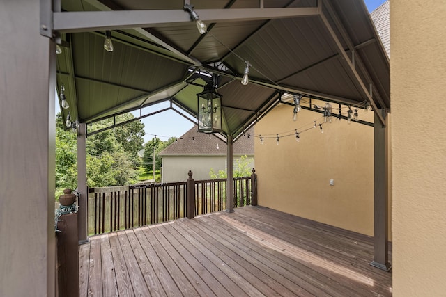 966 S Carriage Ave, Springfield, MO 65809 - view of wooden deck