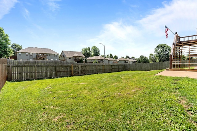 628 N Alexandria St, Nixa, MO 65714 - fenced backyard featuring a residential view