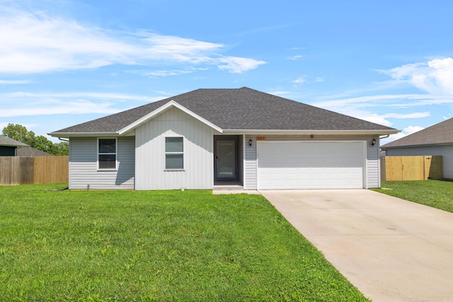 460 Hudson Ave, Republic, MO 65738 - single story home with driveway, a garage, and a shingled roof