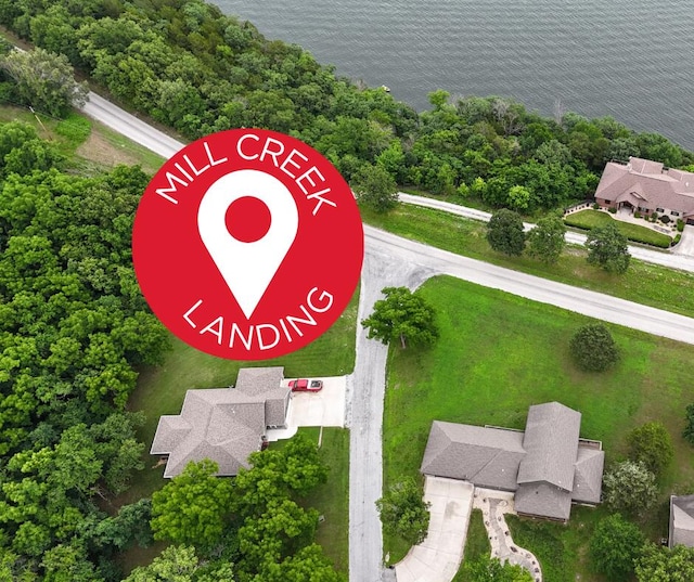 21791 Mill Creek Dr, Shell Knob, MO 65747 - aerial view of a nearby body of water