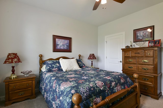 21791 Mill Creek Dr, Shell Knob, MO 65747 - bedroom featuring carpet and a ceiling fan