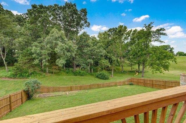 136 Cedar Dale Ln, Ozark, MO 65721 - view of fenced backyard