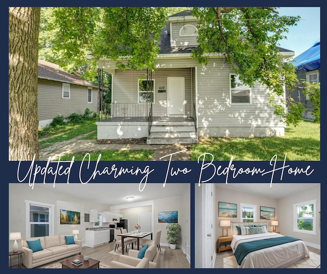 619 N Nettleton Ave, Springfield, MO 65802 - view of a document with a collage of images