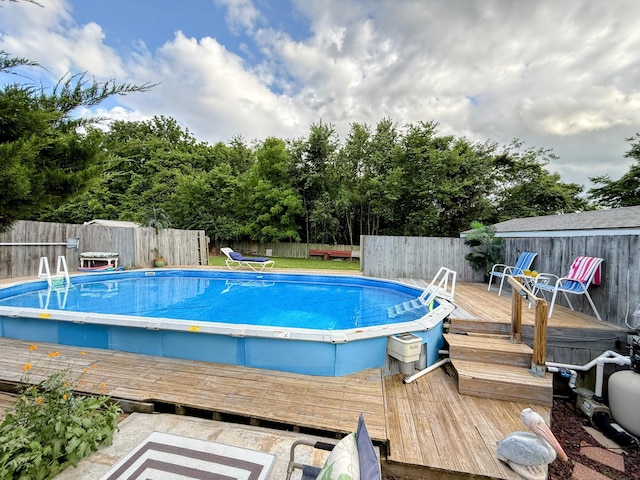 6424 W Farm Rd Unit 140, Springfield, MO 65802 - view of swimming pool featuring a deck