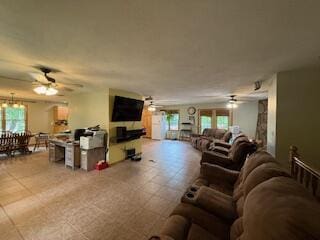 5125 S Walnut Hill Rd, Springfield, MO 65810 - living area with ceiling fan