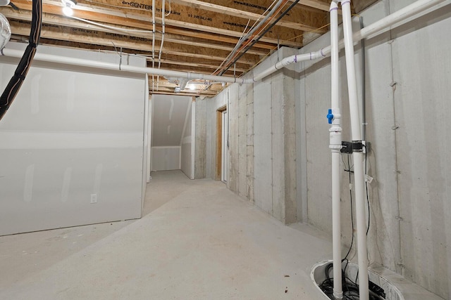 2801 E Bradford St, Republic, MO 65738 - view of unfinished below grade area