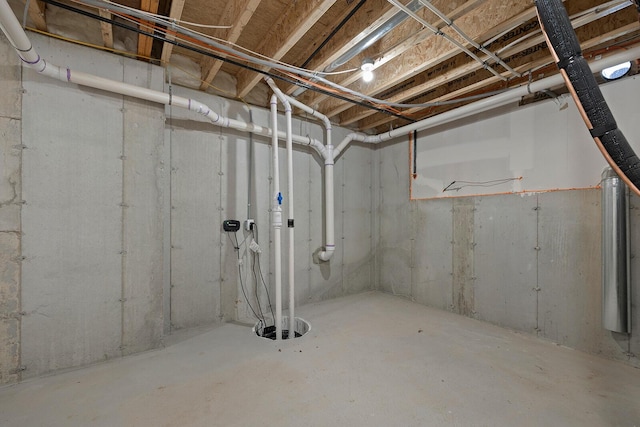2801 E Bradford St, Republic, MO 65738 - view of unfinished below grade area
