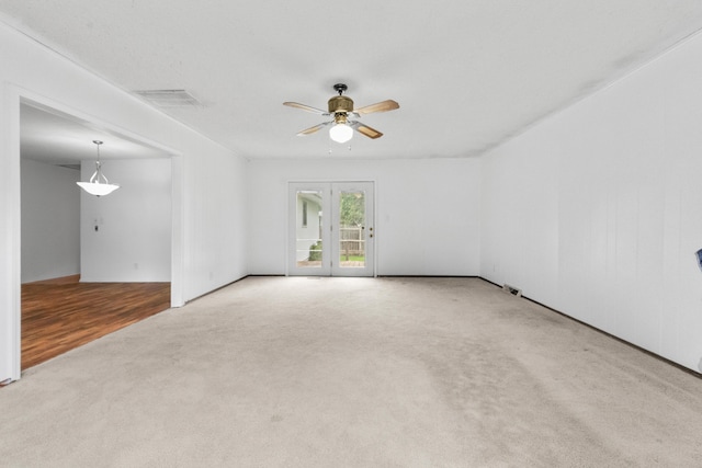 1541 E Crestview St, Springfield, MO 65804 - empty room featuring carpet and ceiling fan