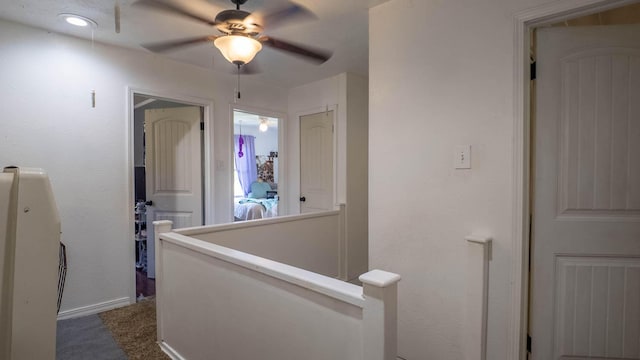 1160 Bethel Ave, Mammoth Spring, AR 72554 - hall with an upstairs landing and carpet