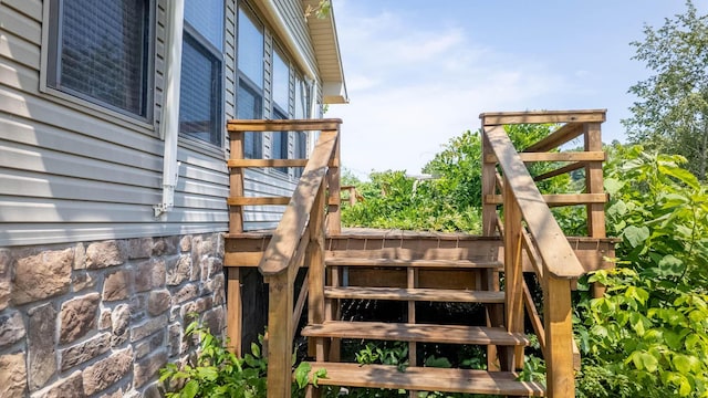 4534 Bayou Access Rd, Mammoth Spring, AR 72554 - view of wooden deck