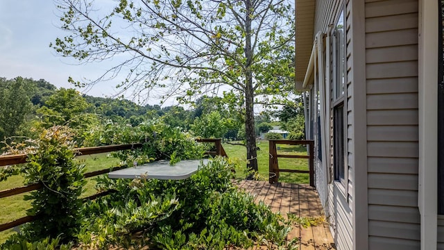 4534 Bayou Access Rd, Mammoth Spring, AR 72554 - view of wooden deck