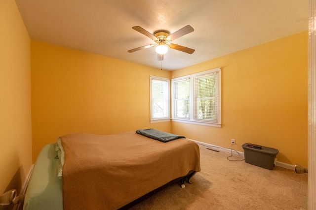 220 E Portland St, Springfield, MO 65807 - carpeted bedroom featuring ceiling fan and baseboards