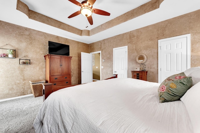 3318 Winged Foot Dr, Nixa, MO 65714 - bedroom featuring carpet and a ceiling fan