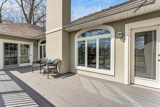 3318 Winged Foot Dr, Nixa, MO 65714 - view of wooden terrace