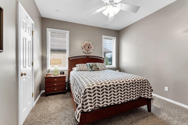 3318 Winged Foot Dr, Nixa, MO 65714 - carpeted bedroom featuring baseboards and a ceiling fan