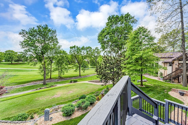 3318 Winged Foot Dr, Nixa, MO 65714 - balcony with golf course view