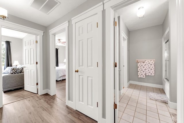 3318 Winged Foot Dr, Nixa, MO 65714 - hallway with light wood-style floors