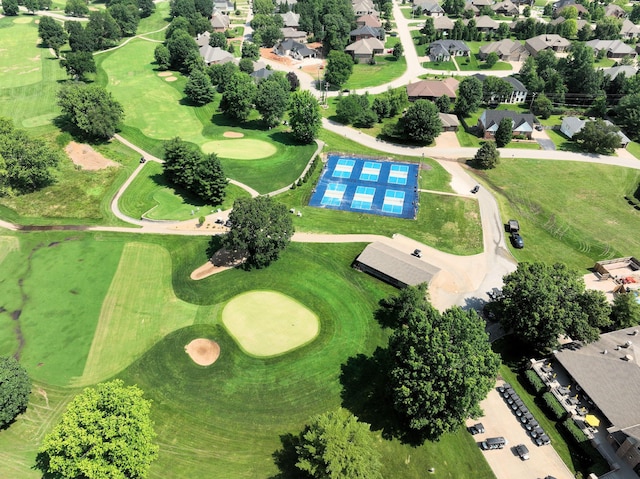 3318 Winged Foot Dr, Nixa, MO 65714 - aerial perspective of suburban area featuring a golf club