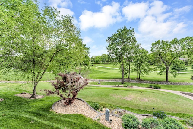 3318 Winged Foot Dr, Nixa, MO 65714 - view of property's community with a yard and view of golf course