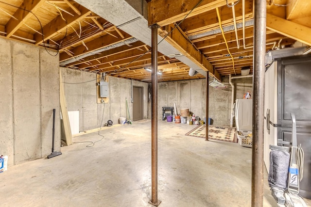 10675 State Highway Aa, Grovespring, MO 65662 - unfinished below grade area featuring electric panel