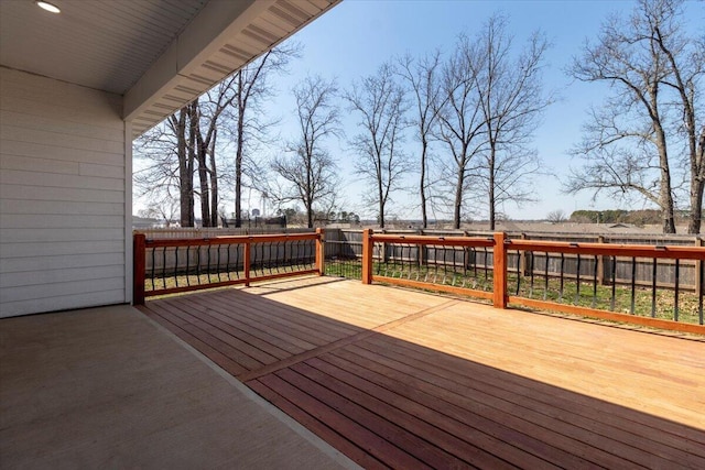 2803 Town Dr, Mountain Grove, MO 65711 - deck featuring a fenced backyard