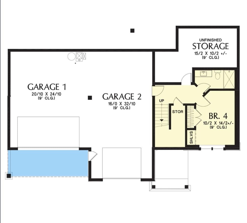 200 Jacks Hollow Rd, Walnut Shade, MO 65771 - view of room layout