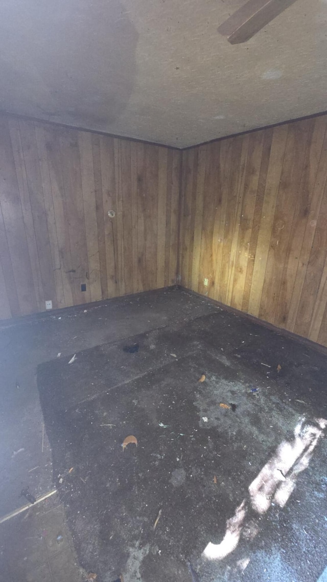 1301 N Rogers Ave, Springfield, MO 65802 - empty room featuring wood walls