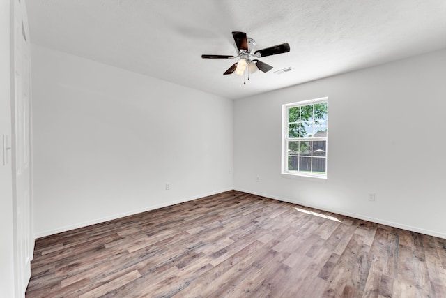 639 N Althea Ave, Nixa, MO 65714 - empty room featuring wood finished floors and a ceiling fan
