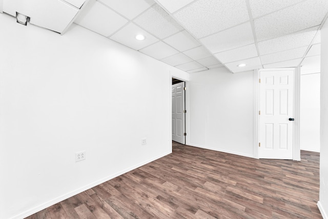639 N Althea Ave, Nixa, MO 65714 - finished basement featuring wood finished floors and recessed lighting