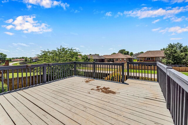 639 N Althea Ave, Nixa, MO 65714 - deck with a residential view
