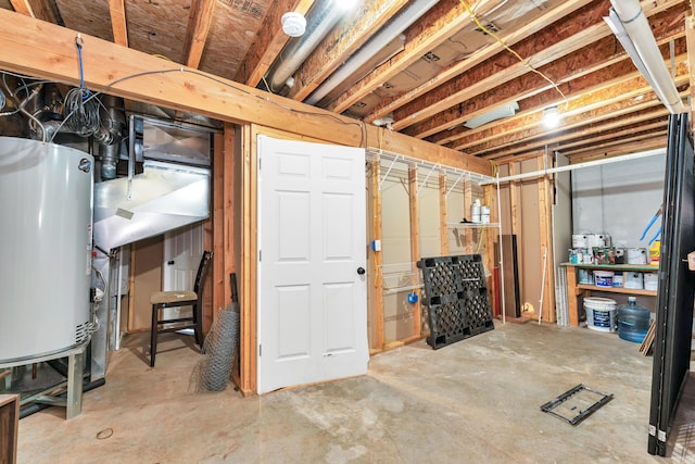 639 N Althea Ave, Nixa, MO 65714 - unfinished below grade area featuring water heater