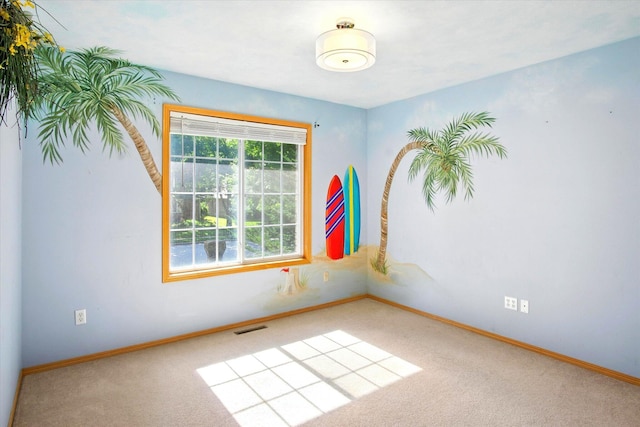 4939 S Prairie View Ave, Battlefield, MO 65619 - empty room with carpet flooring and baseboards