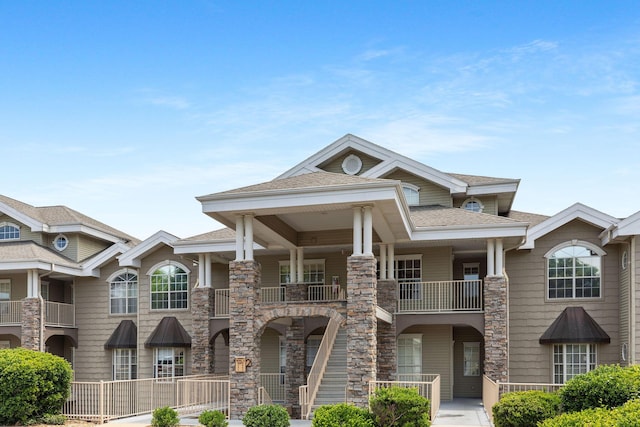 300 Glory Rd Unit 2, Branson, MO 65616 - view of front of property with roof with shingles and stone siding