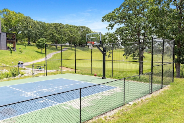 300 Glory Rd Unit 2, Branson, MO 65616 - view of sport court featuring community basketball court and a gate