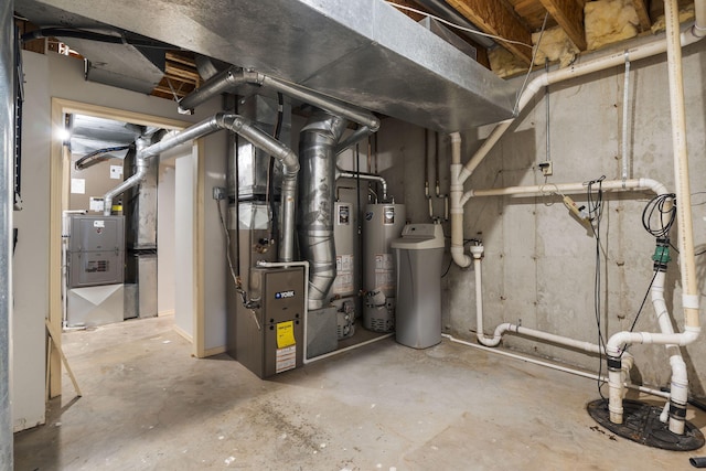 2661 E Ridgewood Dr, Springfield, MO 65804 - utilities featuring gas water heater and heating unit
