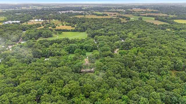 1215 Lanton Rd, West Plains, MO 65775 - bird's eye view of a heavily wooded area