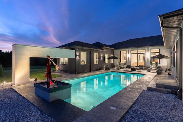 6298 E Summit View Dr, Springfield, MO 65809 - outdoor pool featuring a patio area
