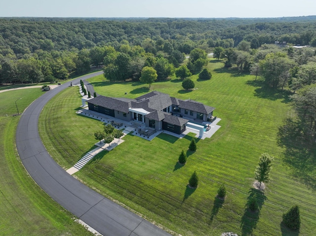 6298 E Summit View Dr, Springfield, MO 65809 - view of subject property featuring a forest